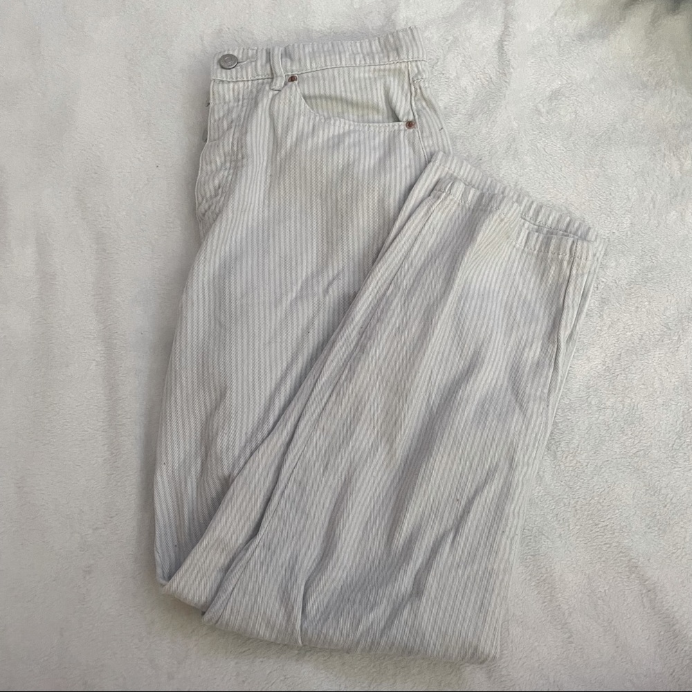 BDG White Mom Jeans